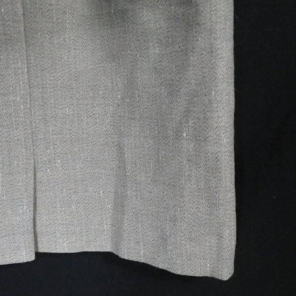 Lined Beige Pencil Skirt | Size 42 | Made In Italy - Picture 14 of 15
